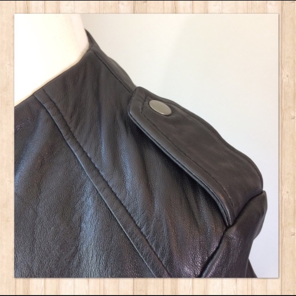Luxurious Muubaa Leather Biker Jacket, US 6 - Picture 4 of 8